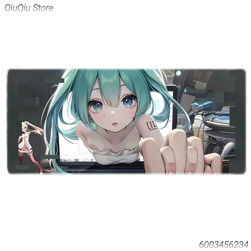 Pc Gaming Hatsune Miku - Tappetino per Mouse da Gaming Hatsune
