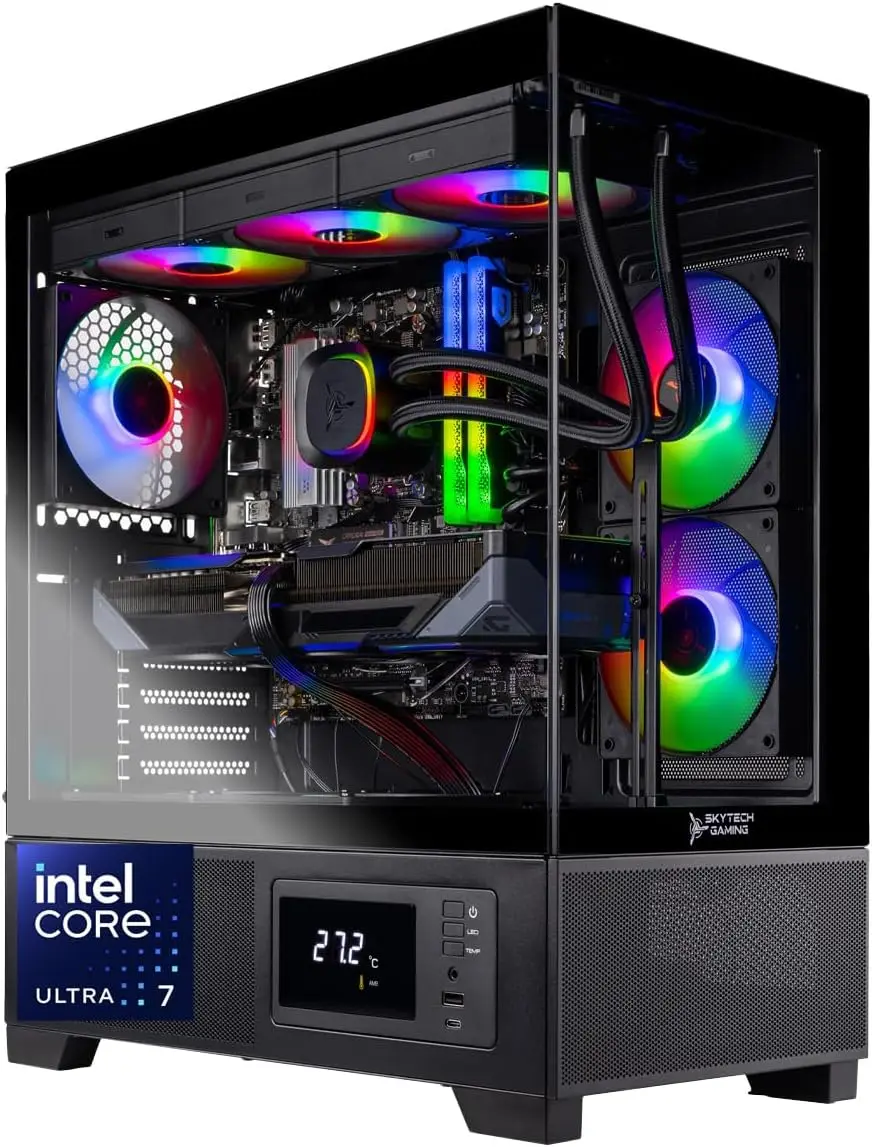 Pc Gaming Ultra - PC Desktop Skytech Gaming Azure 3