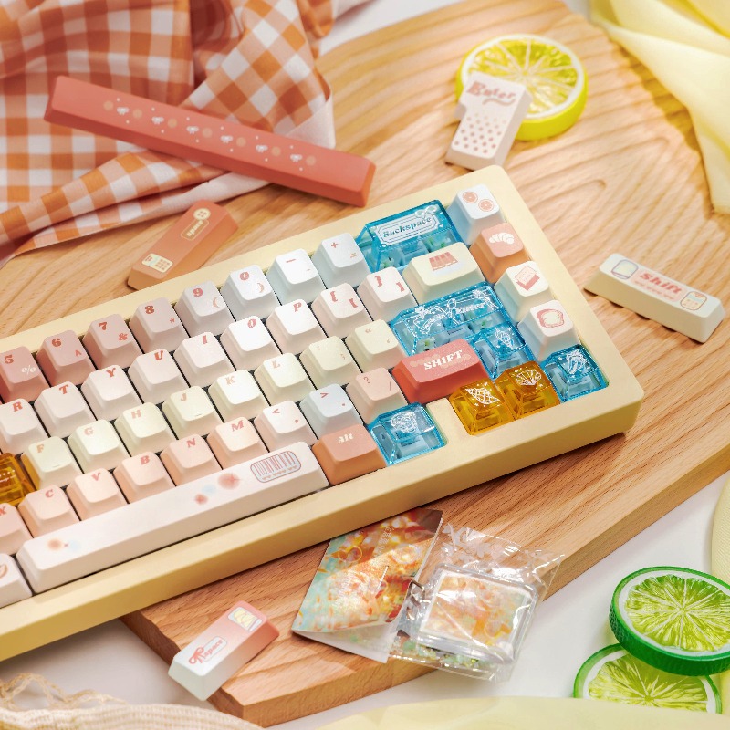 Pc Gaming Orange - Set di copritasti a tema Orange