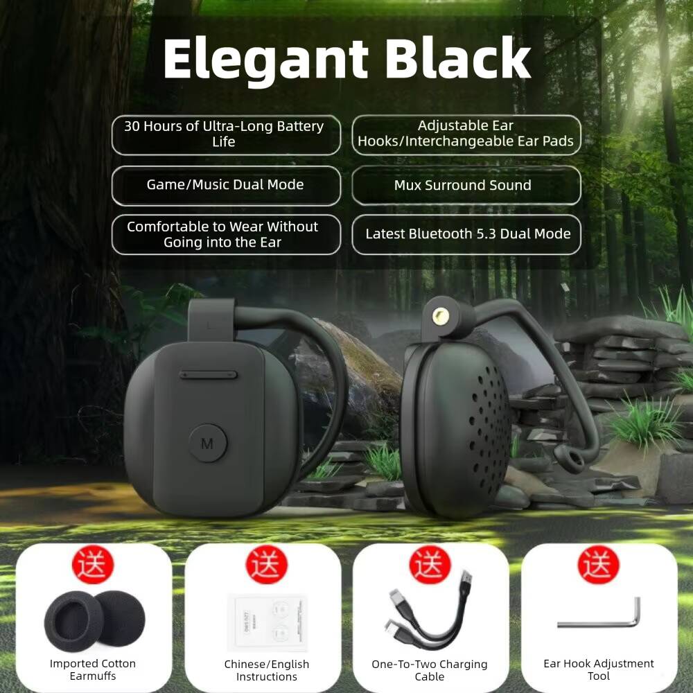 Pc Gaming Earbuds - Nuove Cuffie Bluetooth Wireless OWS Open