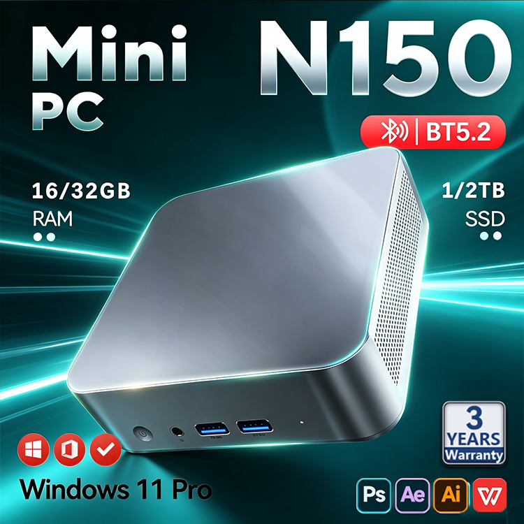 Pc Gaming Jumbo - Mini PC Portatile da Gaming Intel