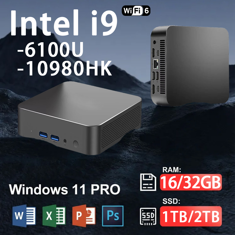 Pc Gaming Intel Core I9 - Mini PC Windows 11 Intel Core