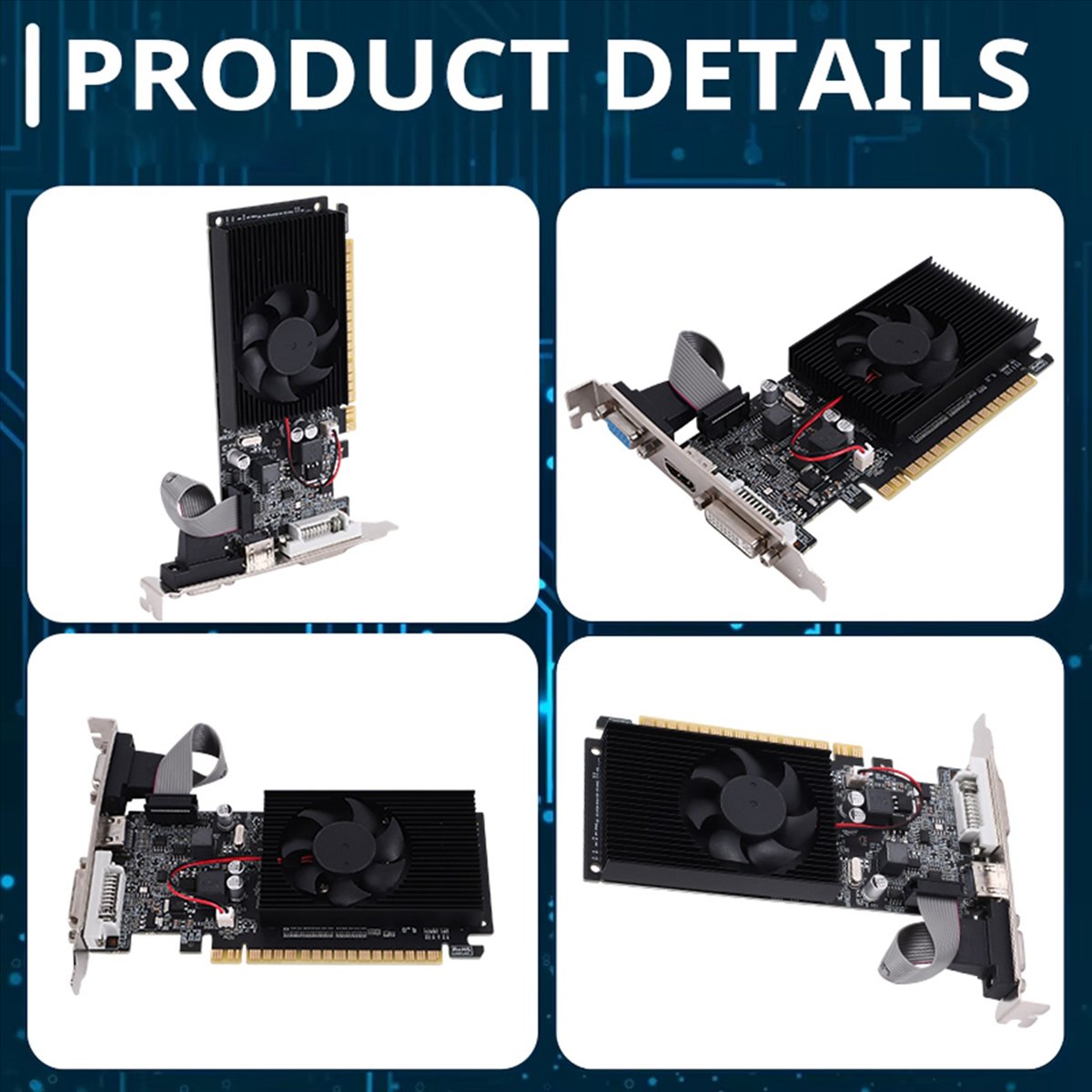 Pc Gaming Ultra - Scheda Grafica A49T GT 610 1G