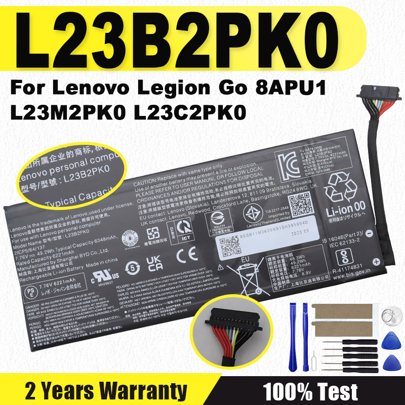 Pc Gaming Legion - Nuovissima batteria L23B2PK0 7,76 V 49,2