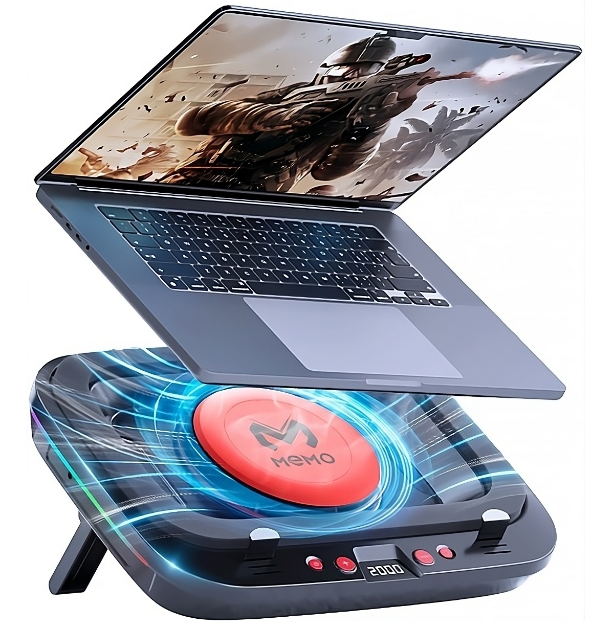 Laptop Cooling Pad - Dispositivo di raffreddamento per laptop Memo