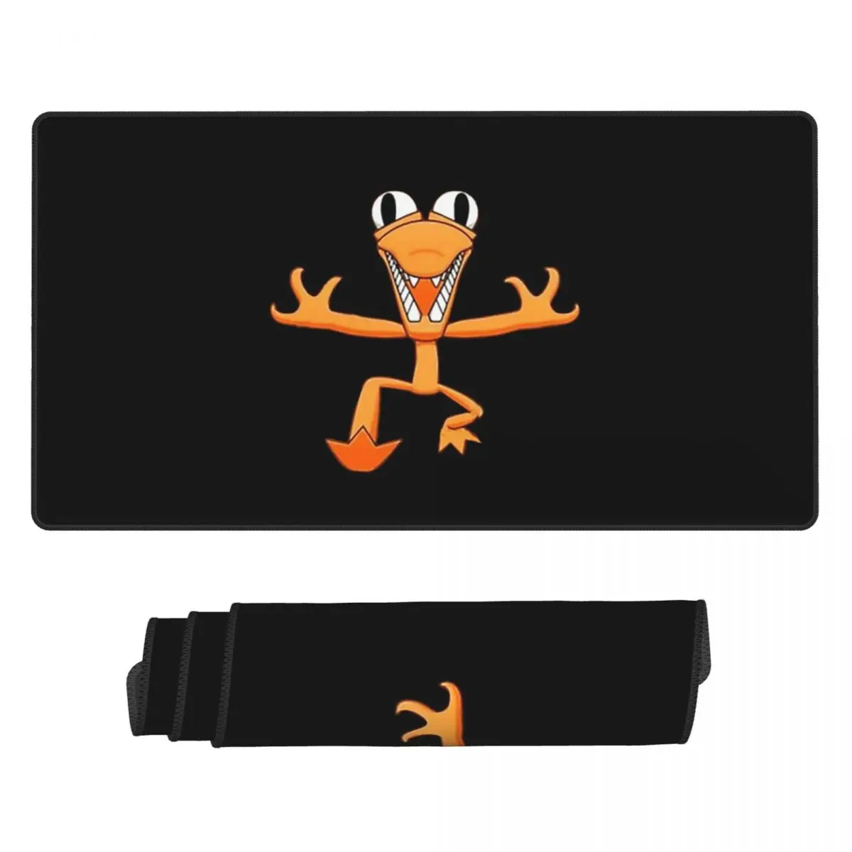 Pc Gaming Orange - Tappetino per mouse grande Orange Rainbow