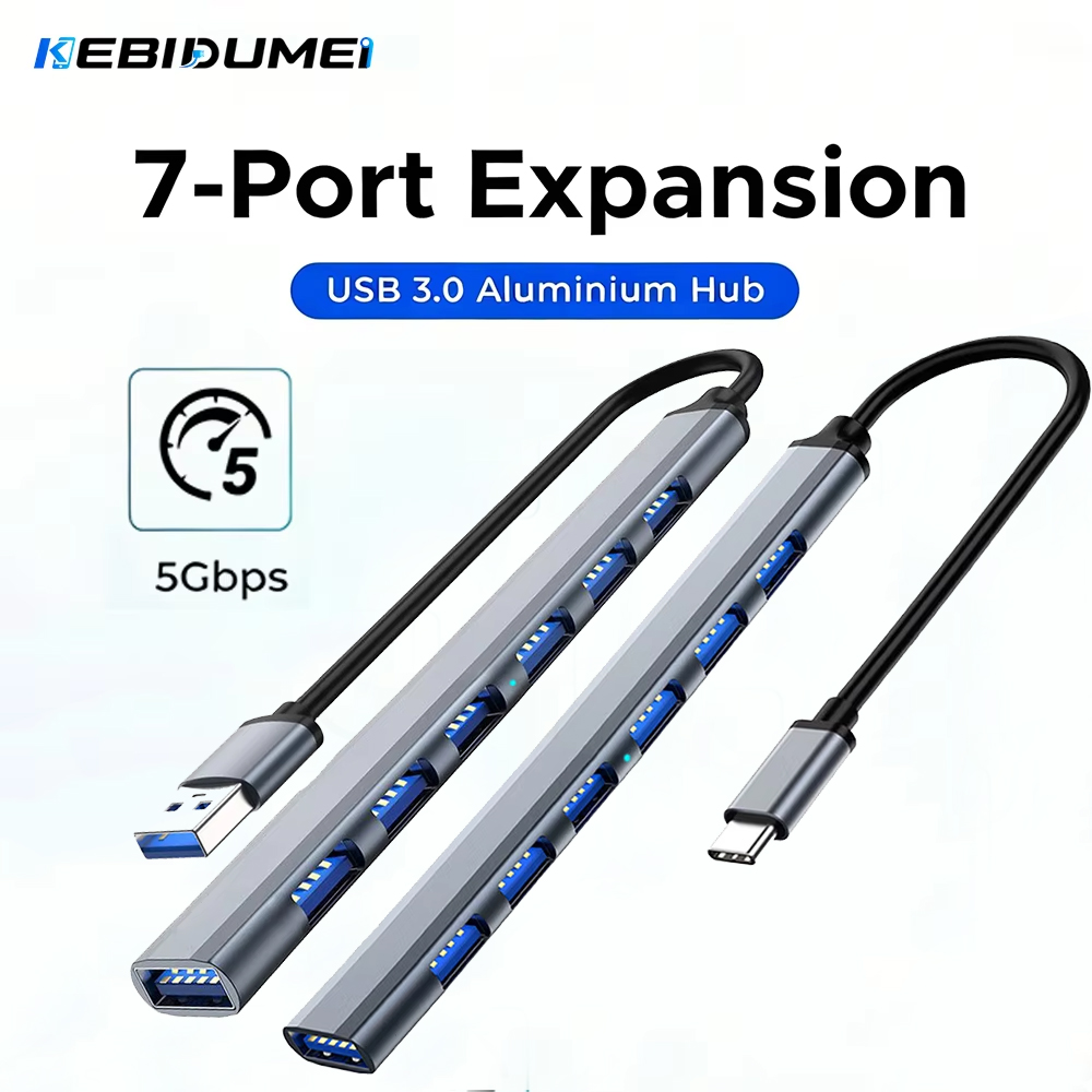 Usb Hub Gaming - KEBIDUMEI Hub USB 3.0 5 Gbps