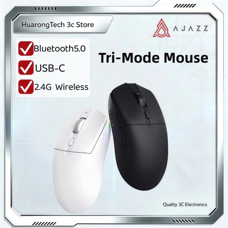 Pc Gaming Ultra - Mouse AJAZZ AJ139 V2 MC Tri-Modalità