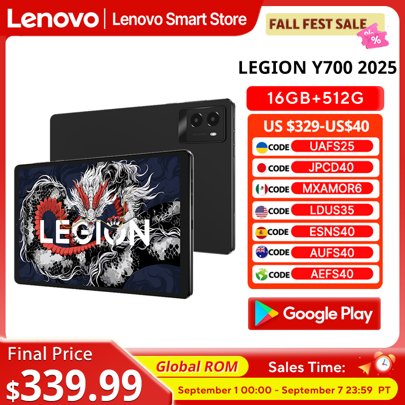 Pc Gaming Legion - Lenovo LEGION Y700 2025 Tablet ROM