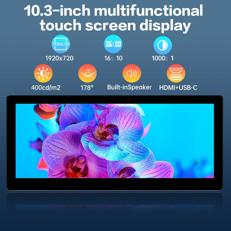 Monitor touchscreen portatile  - Pc Gaming On Mobile recensione e prezzo