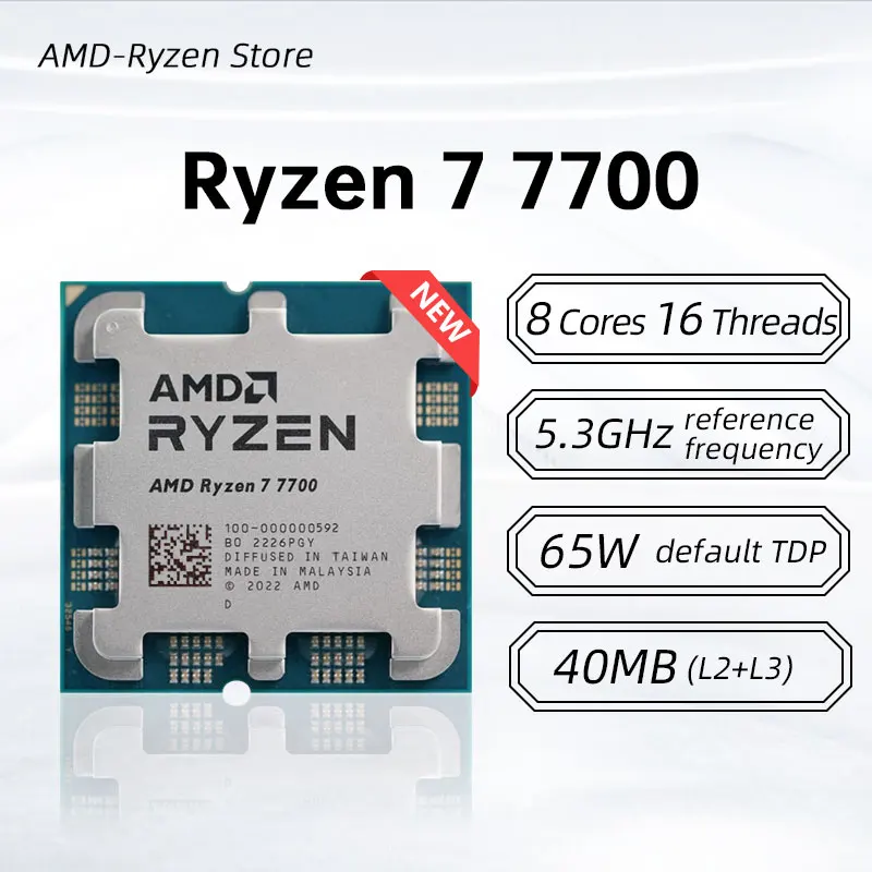 Nuovo Processore AMD Ryzen 7 7 - Pc Gaming Ryzen recensione e prezzo