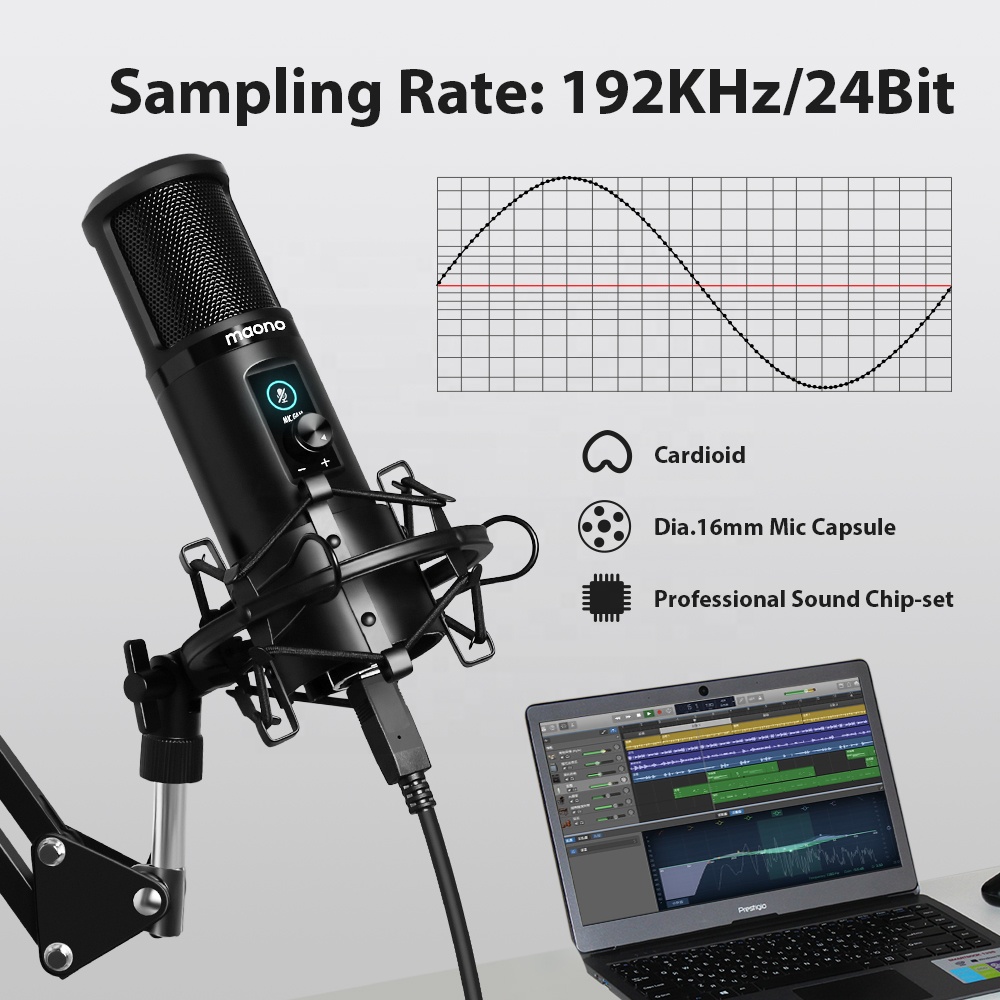 Microfono USB Professionale MA - Gaming Microphone recensione e prezzo