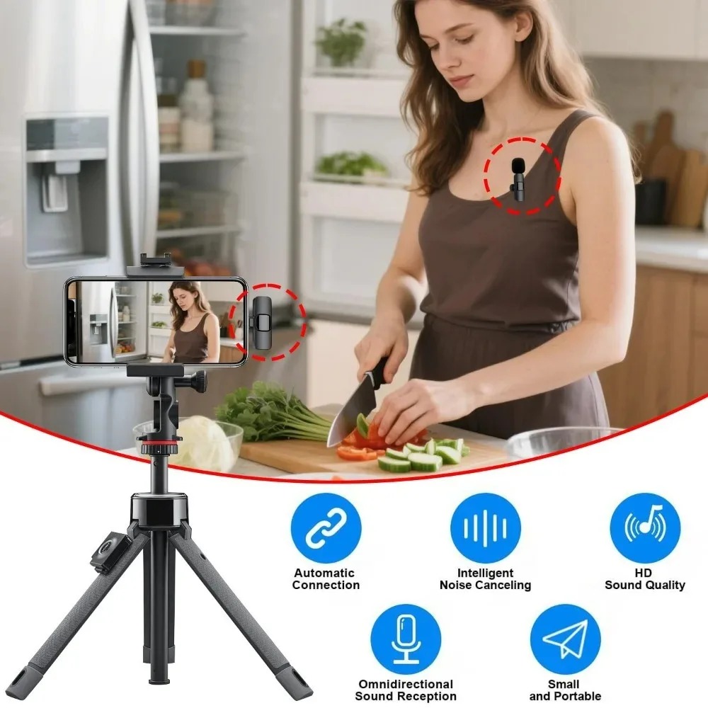 Microfono Lavalier Wireless Po - Gaming Microphone recensione e prezzo
