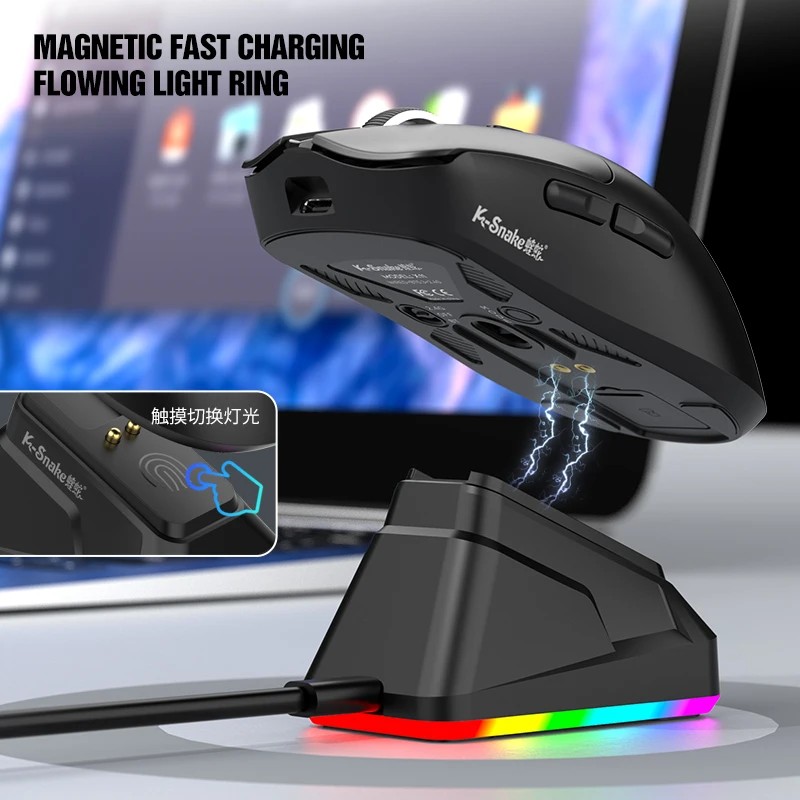 Mouse wireless multicolore KS  - Pc Gaming Orange recensione e prezzo