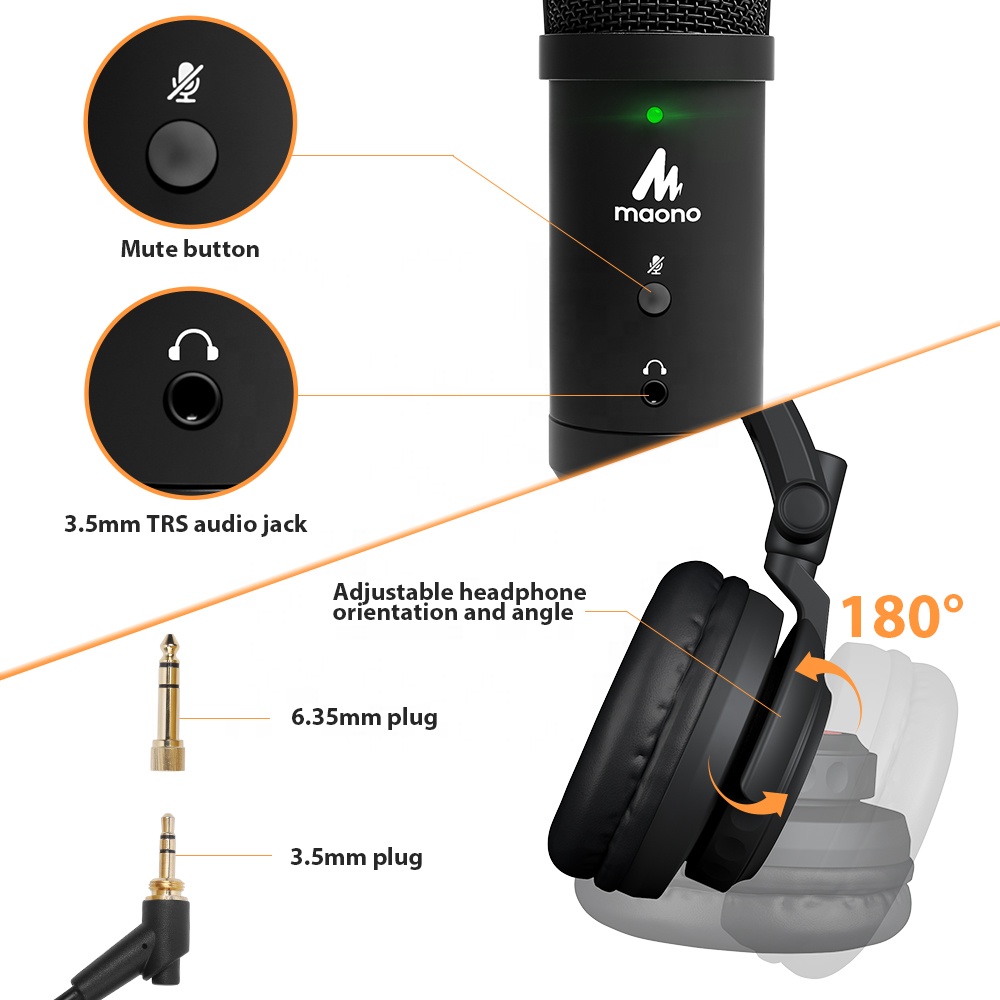 Microfono USB da Studio MAONO  - Gaming Microphone recensione e prezzo