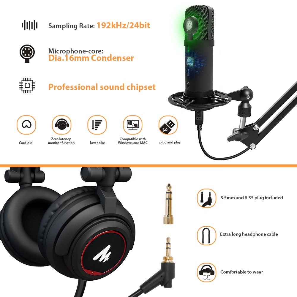 Microfono USB da Studio MAONO  - Gaming Microphone recensione e prezzo