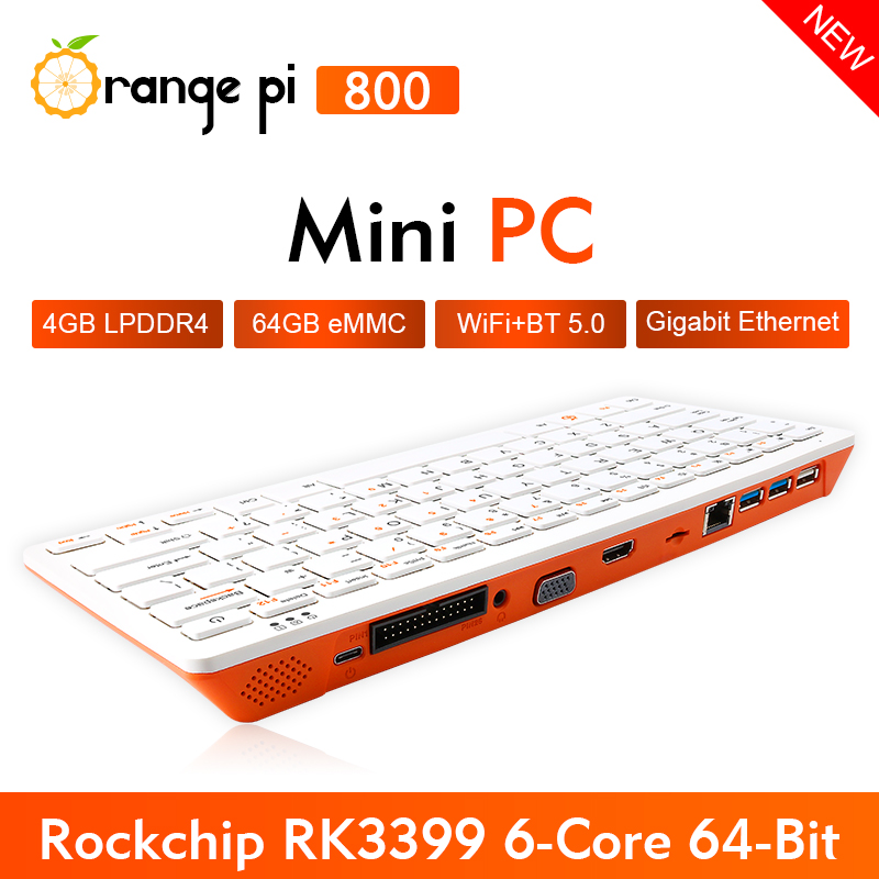 Orange Pi 800 + 5V4A Alimentat - Pc Gaming Orange recensione e prezzo