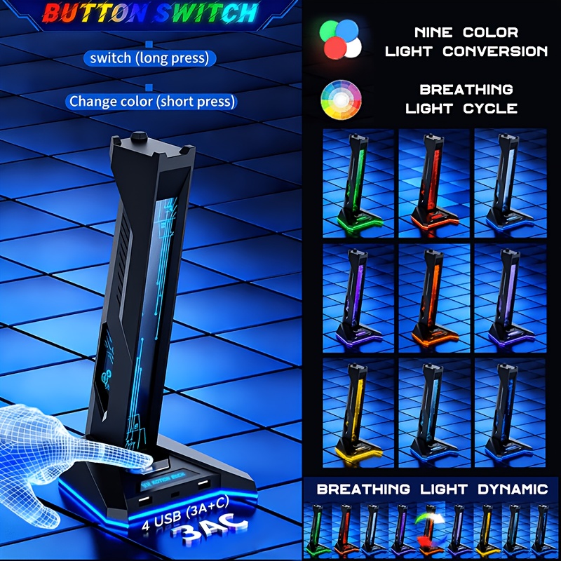 Supporto per cuffie da gioco R - Usb Hub Gaming recensione e prezzo