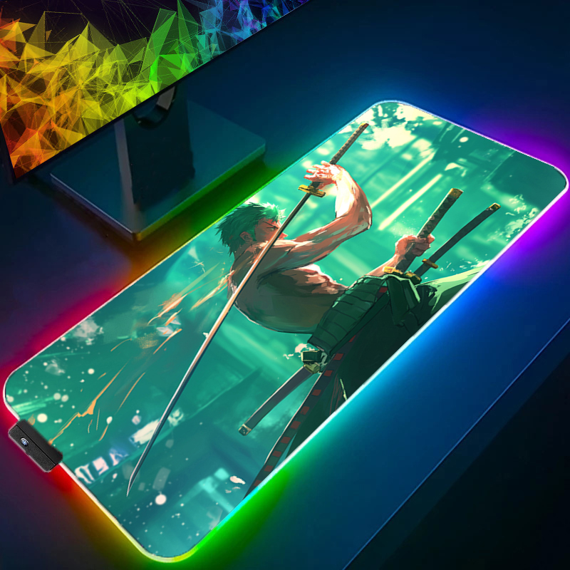 ONE PIECE Zoro Mouse Pad RGB A - Pc Gaming Jumbo recensione e prezzo