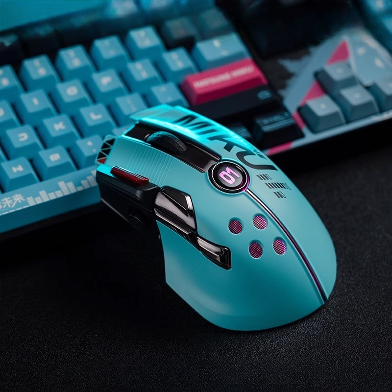 Mouse da gioco wireless Hatsun - Pc Gaming Hatsune Miku recensione e prezzo