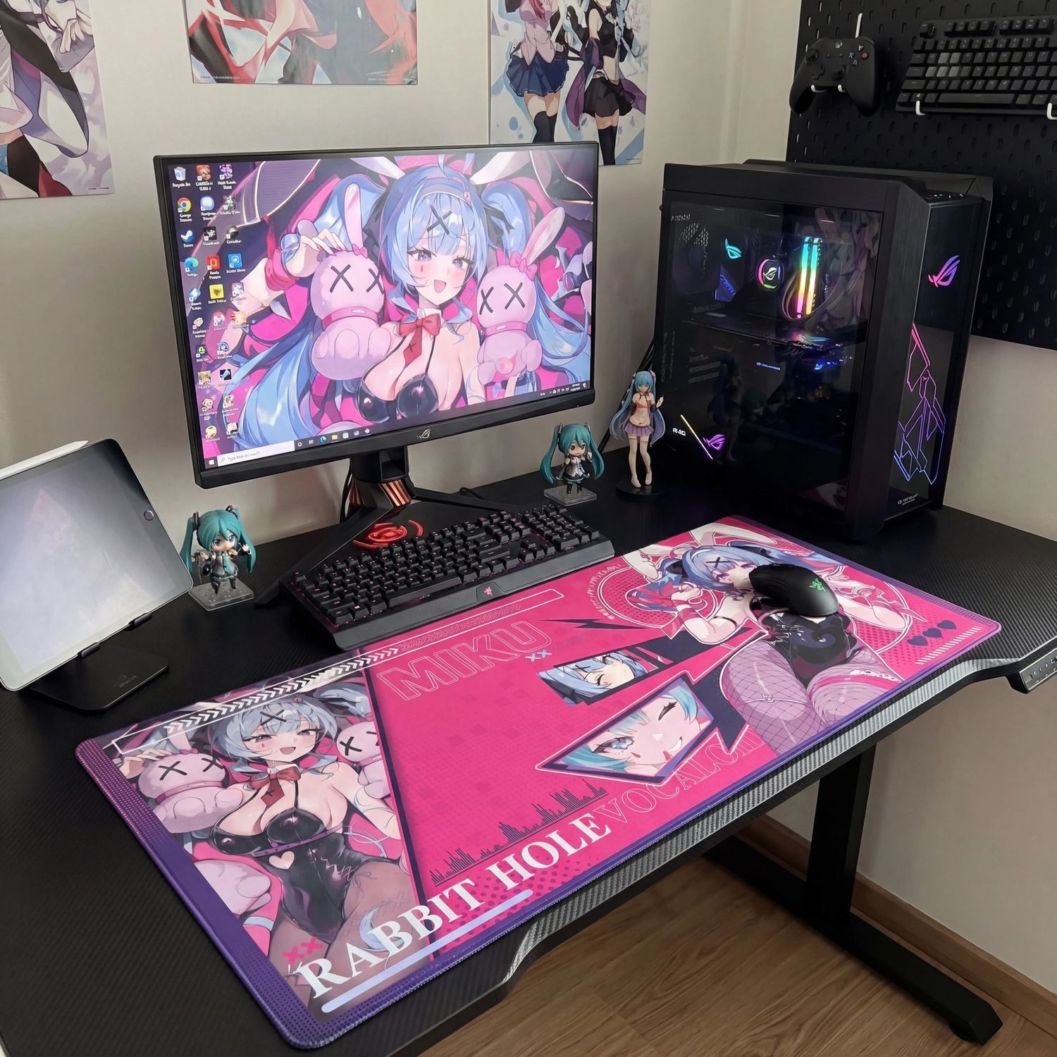 Tappetino per Mouse da Gaming  - Pc Gaming Hatsune Miku recensione e prezzo