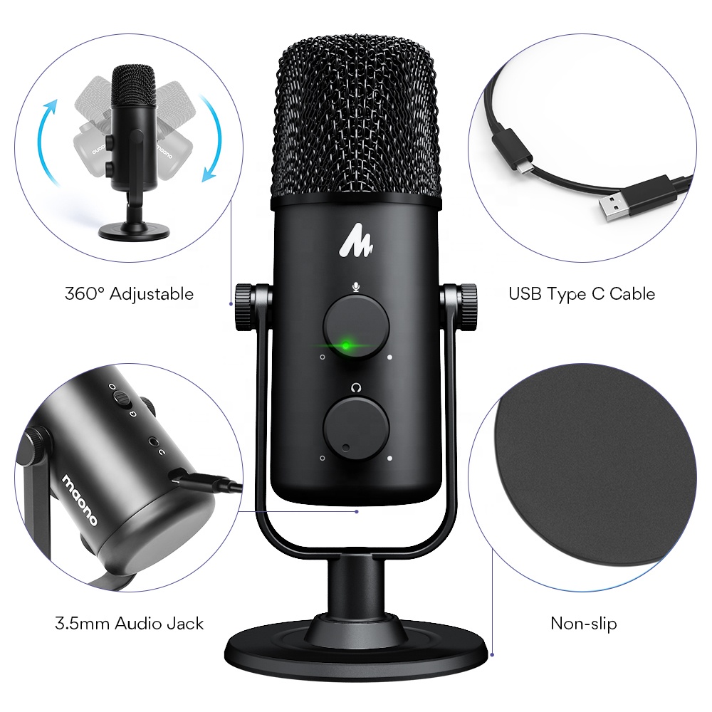 Microfono a Condensatore USB-C - Gaming Microphone recensione e prezzo