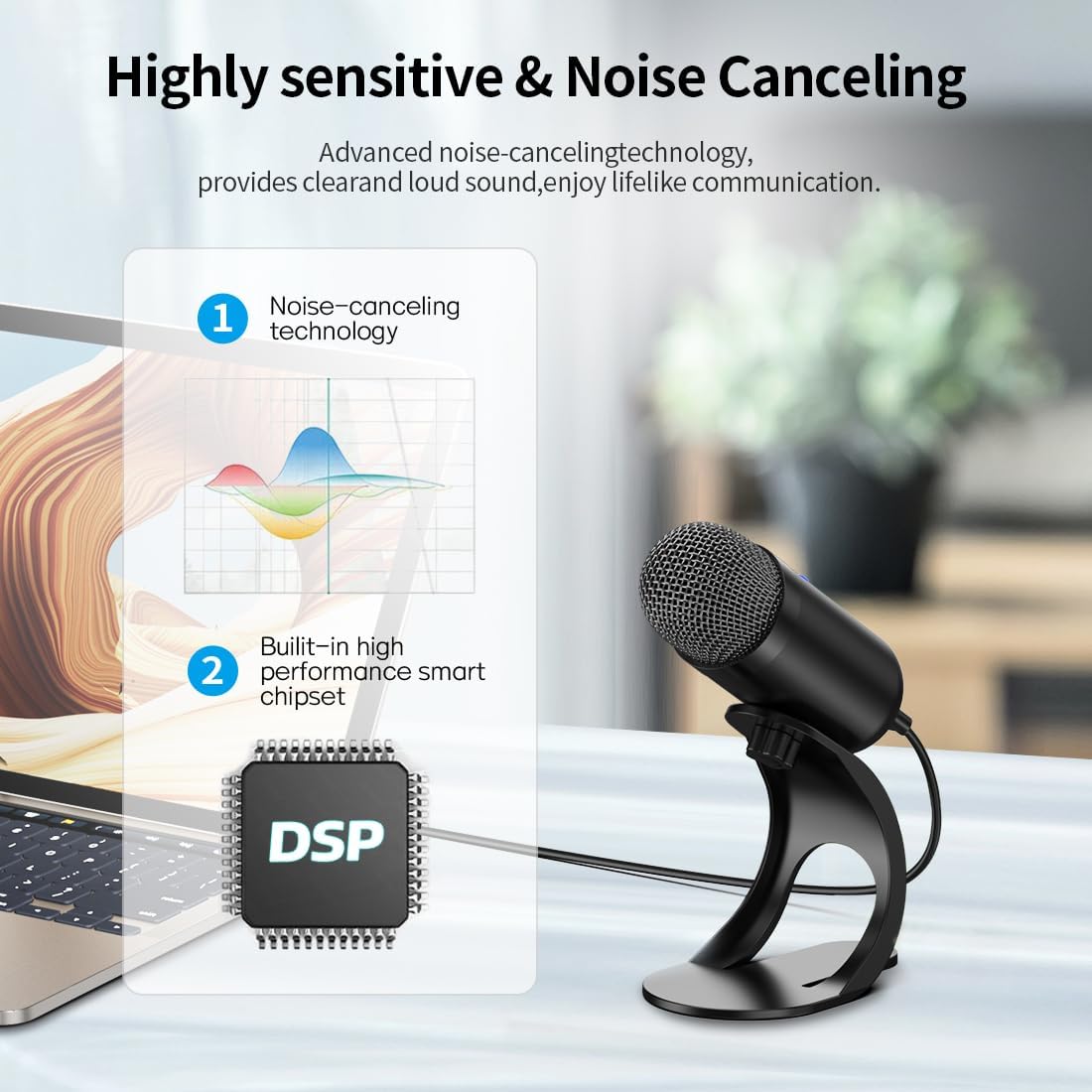 Microfono USB professionale a  - Gaming Microphone recensione e prezzo