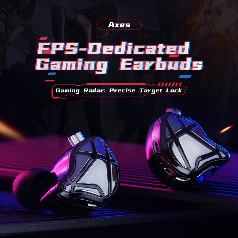    Cuffie IEM KZ Axas FPS Gam - Pc Gaming Earbuds recensione e prezzo